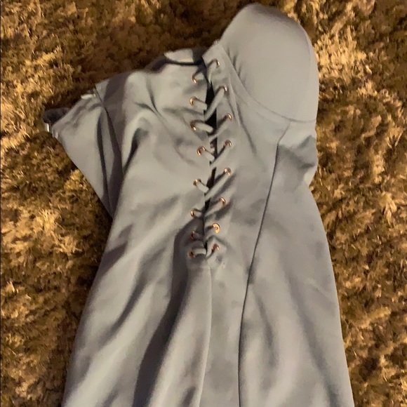 Mini dress baby blue - Picture 2 of 2